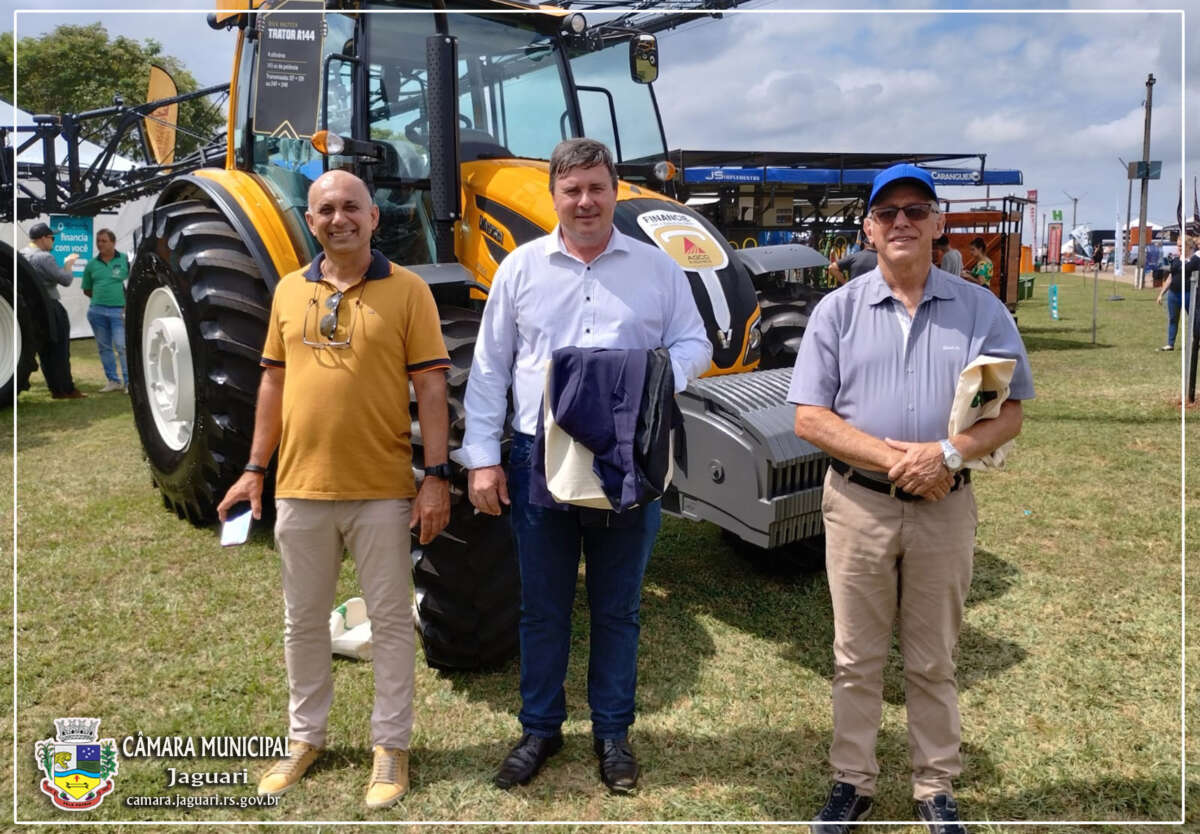 PRESIDENTE DA CÂMARA MUNICIPAL PARTICIPA DA ABERTURA DA 21ª EXPOAGRO AFUBRA