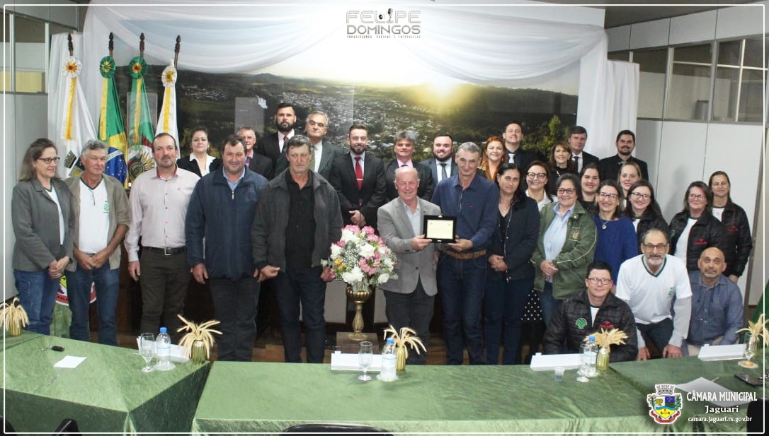 SESSÃO SOLENE EM HOMENAGEM AOS 102 ANOS DO MUNICÍPIO DE JAGUARI