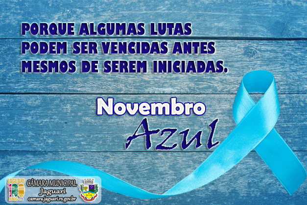 NOVEMBRO AZUL