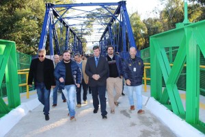 Ponte de Jaguari é liberada para passagem de pedestres e veículos